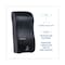 Boardwalk Rely Hybrid Liquid Soap/Hand Sanitizer Dispenser, 900mL, 5.5x4x12, Blk SH900SBBW - alternate 6
